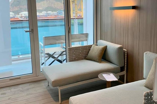 Costa Smeralda - kabína s balkónom a lodžiou